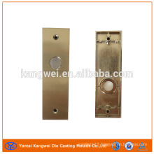 Aluminum die casting door panels with surface treatment